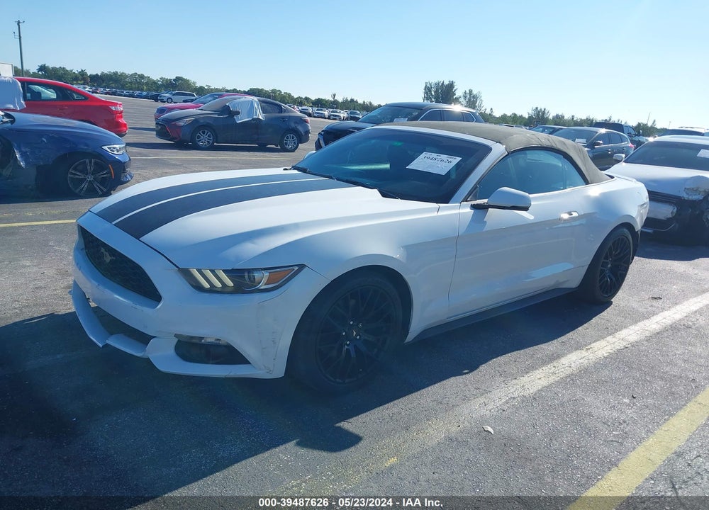 2017 FORD MUSTANG ECOBOOST PREMIUM VIN: 1FATP8UH2H5204200