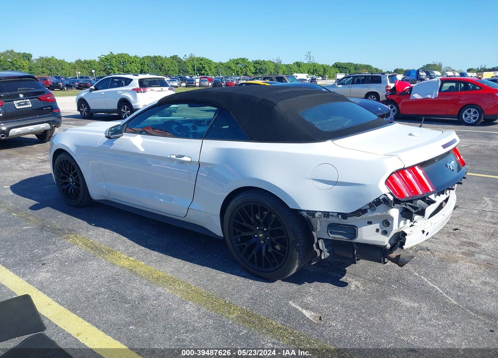 2017 FORD MUSTANG ECOBOOST PREMIUM VIN: 1FATP8UH2H5204200