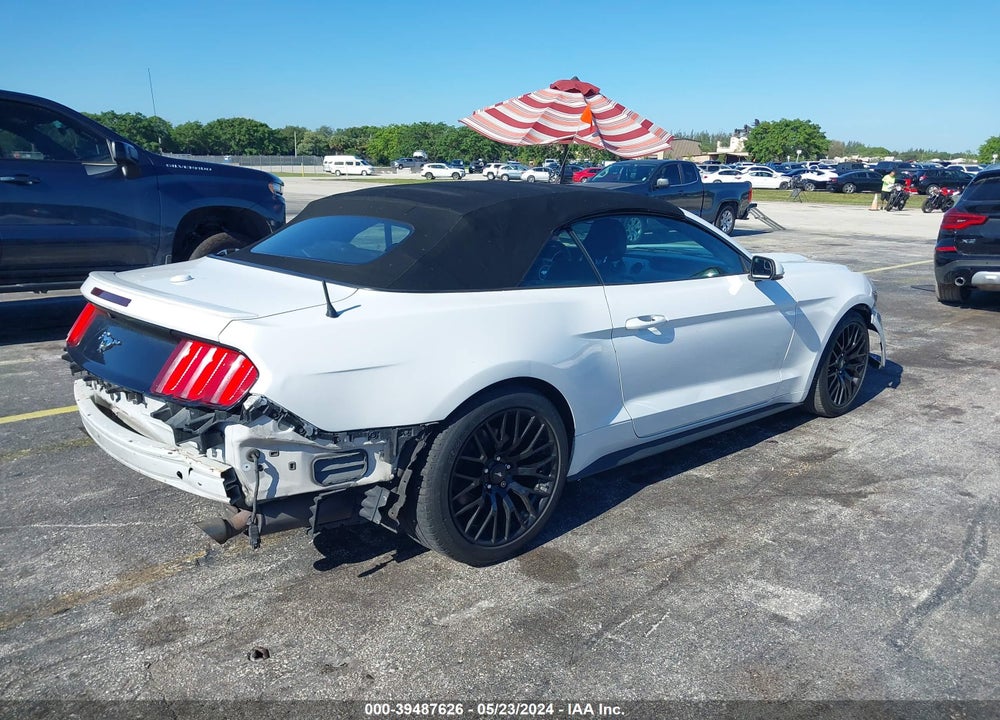 2017 FORD MUSTANG ECOBOOST PREMIUM VIN: 1FATP8UH2H5204200
