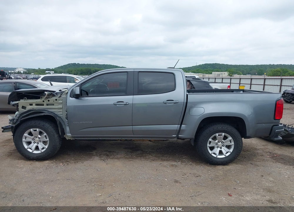 2022 CHEVROLET COLORADO 2WD SHORT BOX LT VIN: 1GCGSCEA1N1130785