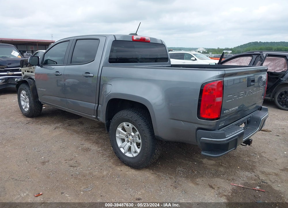 2022 CHEVROLET COLORADO 2WD SHORT BOX LT VIN: 1GCGSCEA1N1130785