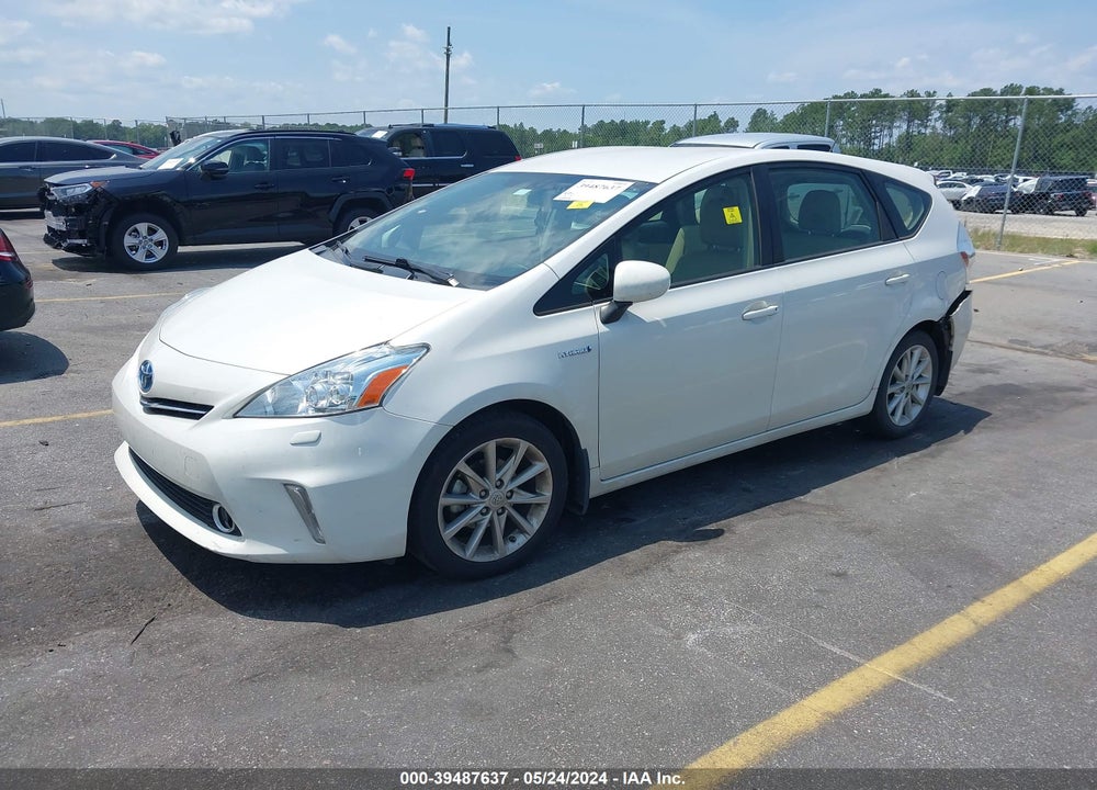 2014 TOYOTA PRIUS V FIVE VIN: JTDZN3EU7E3333260