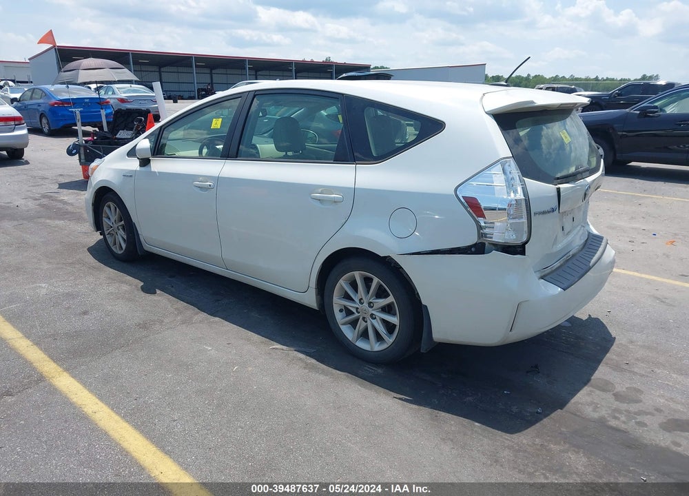2014 TOYOTA PRIUS V FIVE VIN: JTDZN3EU7E3333260
