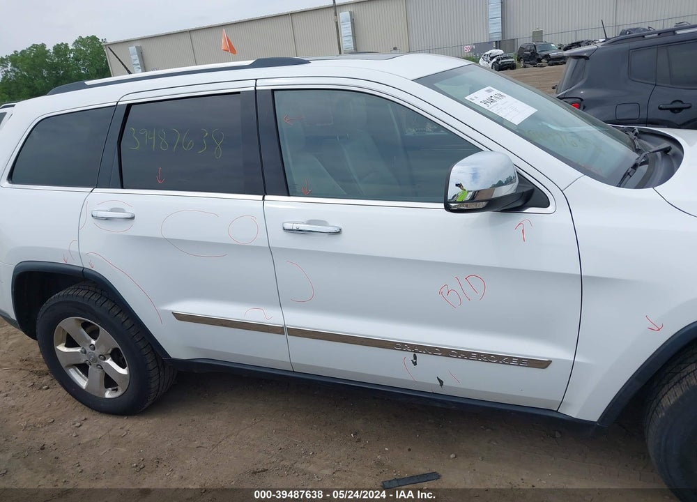 2013 JEEP GRAND CHEROKEE LIMITED VIN: 1C4RJFBG1DC650199