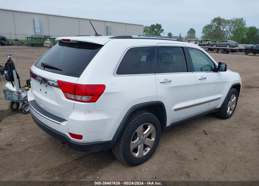 2013 JEEP GRAND CHEROKEE LIMITED VIN: 1C4RJFBG1DC650199
