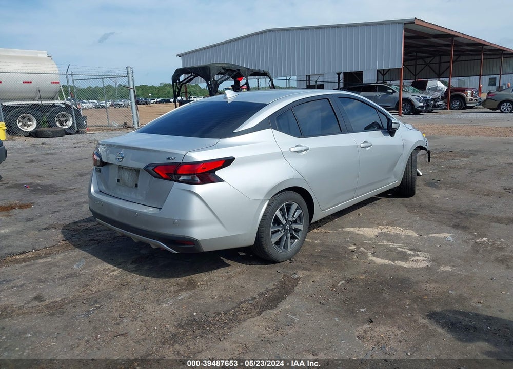 2021 NISSAN VERSA SV XTRONIC CVT VIN: 3N1CN8EV3ML824376