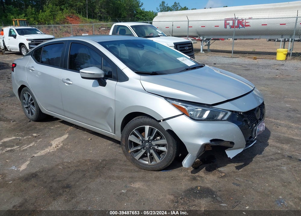 2021 NISSAN VERSA SV XTRONIC CVT VIN: 3N1CN8EV3ML824376