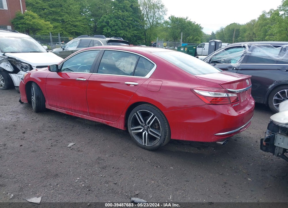 2017 HONDA ACCORD SPORT VIN: 1HGCR2F56HA106235