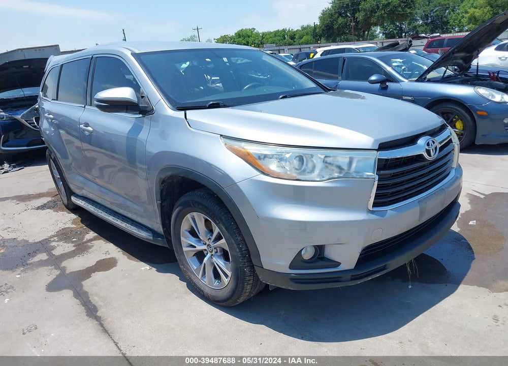 2016 TOYOTA HIGHLANDER LE PLUS V6 VIN: 5TDZKRFH2GS184836