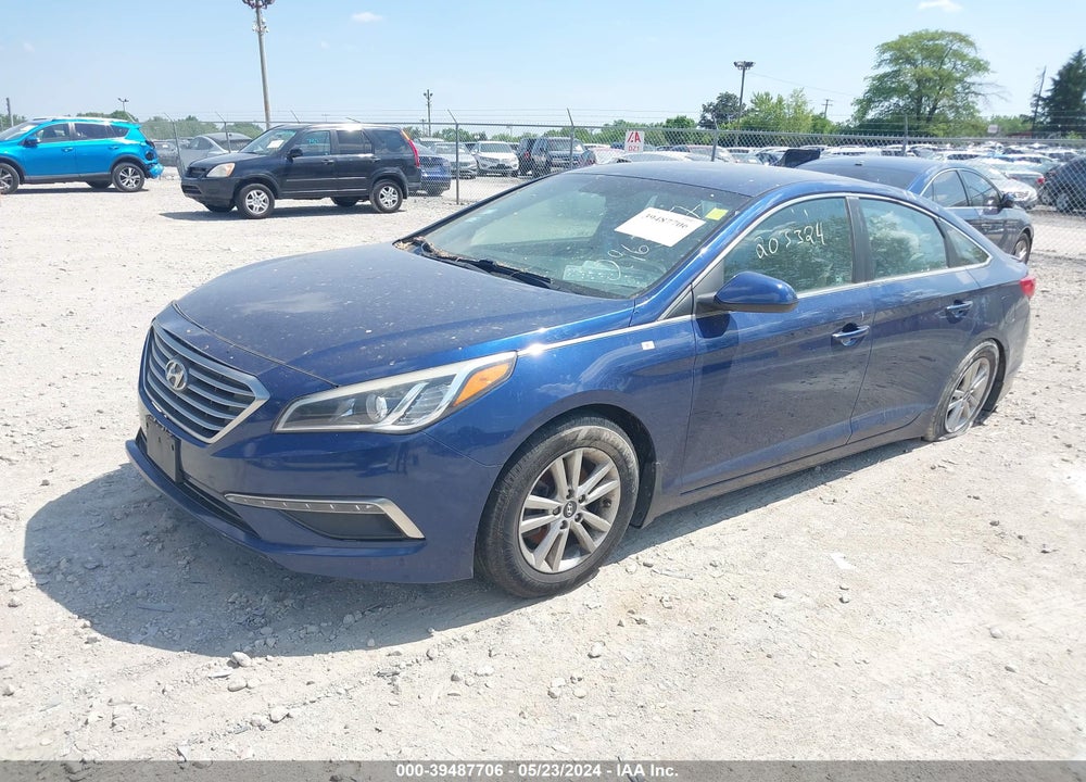 2015 HYUNDAI SONATA SE VIN: 5NPE24AF1FH203324