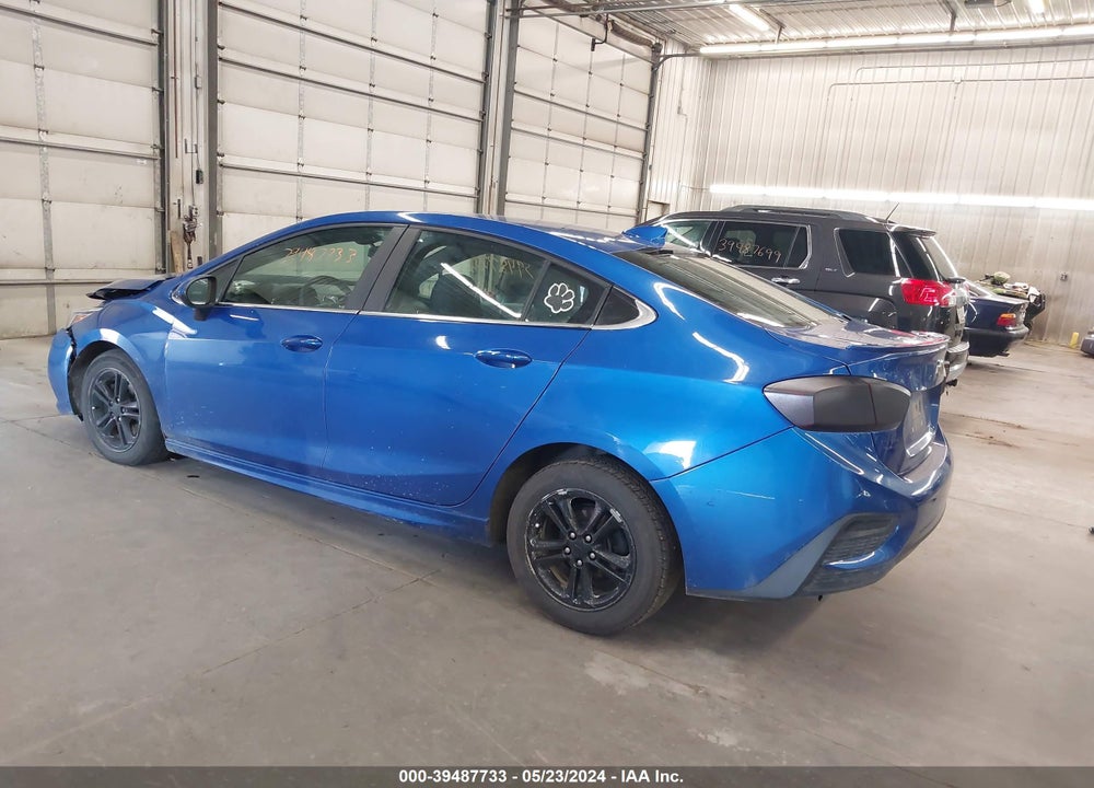 2018 CHEVROLET CRUZE LT AUTO VIN: 1G1BE5SMXJ7143434