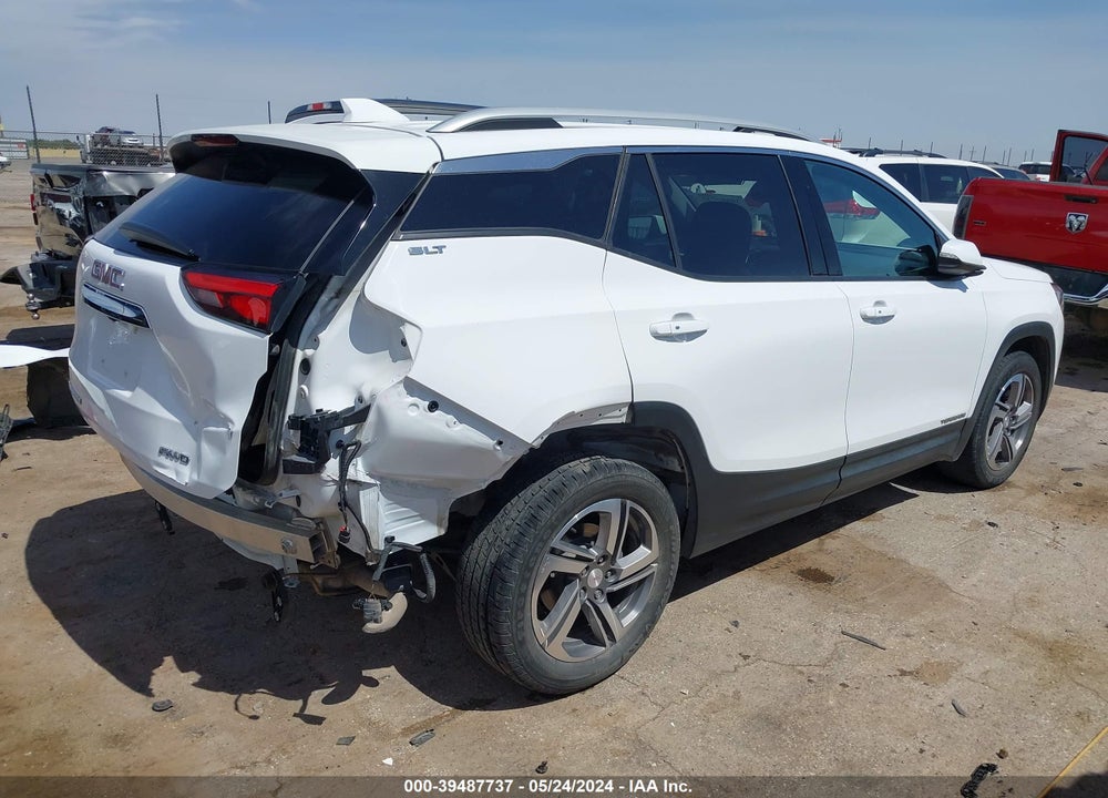 2021 GMC TERRAIN AWD SLT VIN: 3GKALVEVXML330383