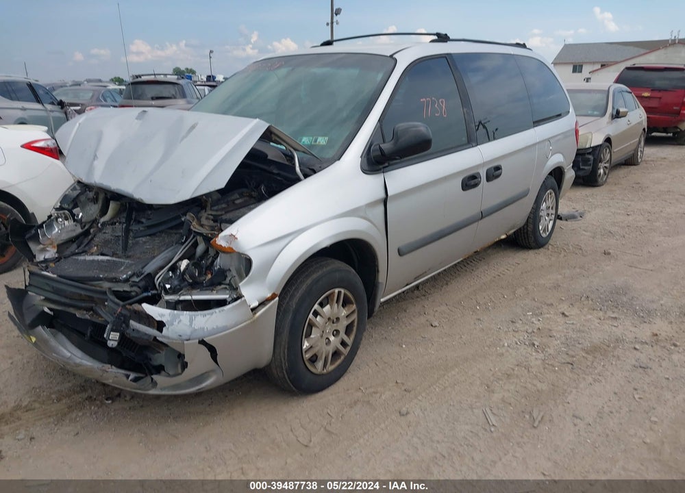 2006 DODGE GRAND CARAVAN SE VIN: 1D4GP24R06B621589