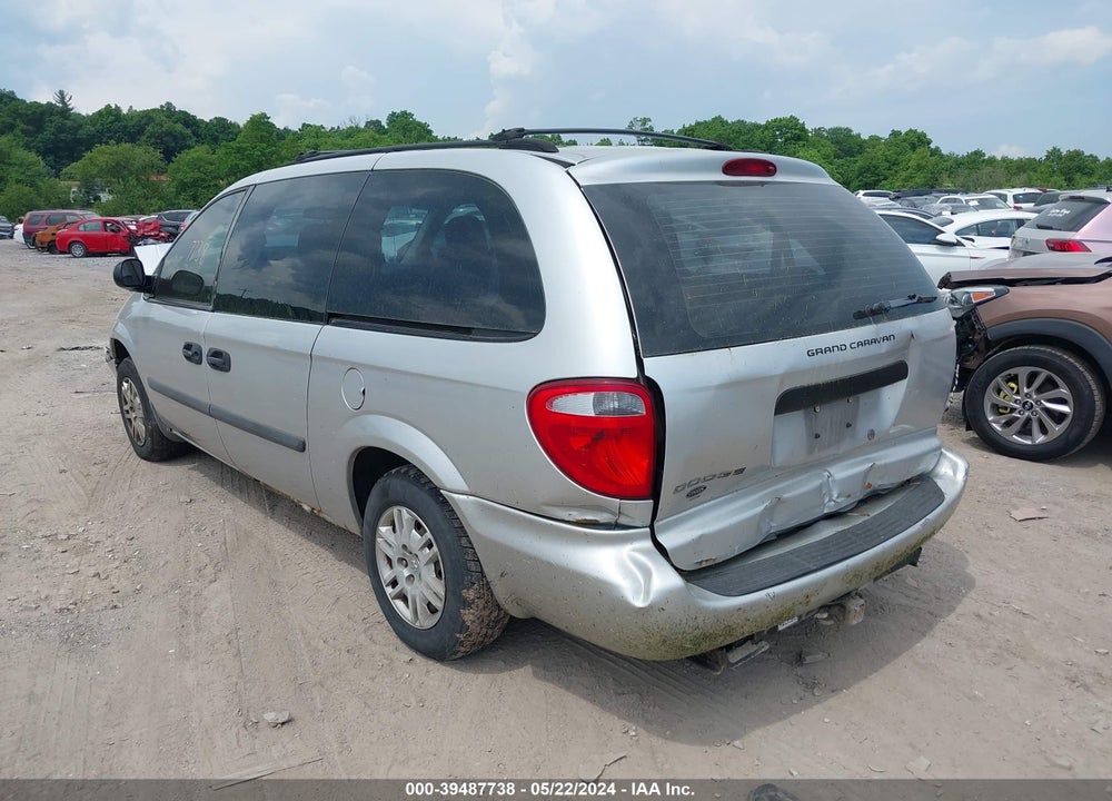 2006 DODGE GRAND CARAVAN SE VIN: 1D4GP24R06B621589