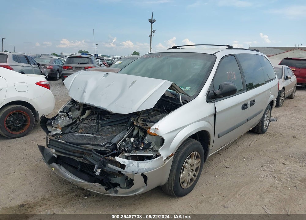 2006 DODGE GRAND CARAVAN SE VIN: 1D4GP24R06B621589
