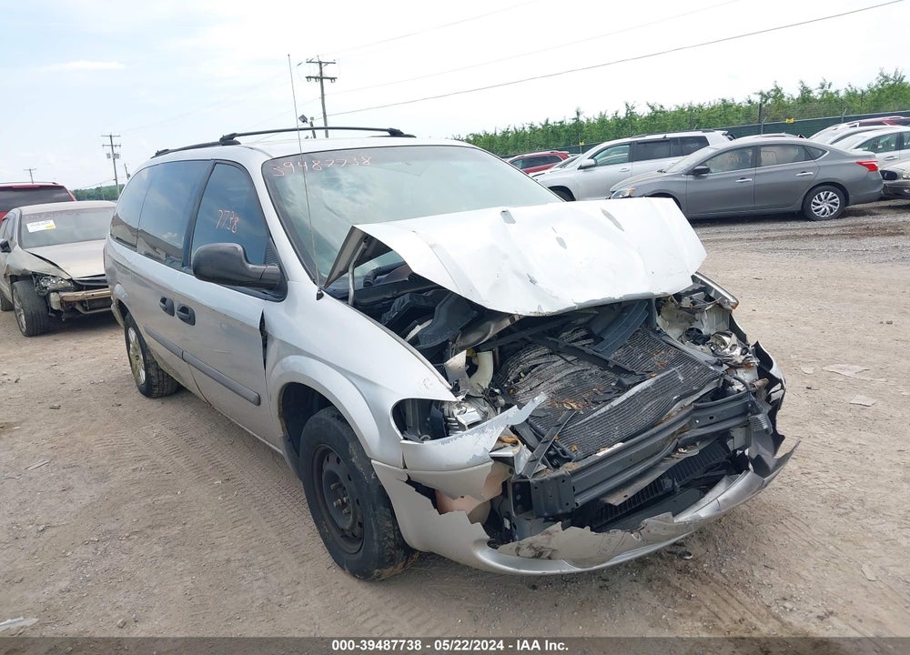 2006 DODGE GRAND CARAVAN SE VIN: 1D4GP24R06B621589