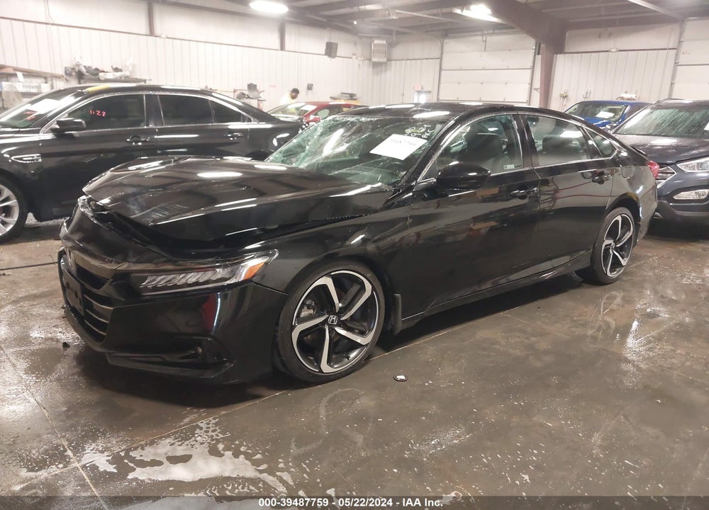 2022 HONDA ACCORD SPORT VIN: 1HGCV1F36NA020942