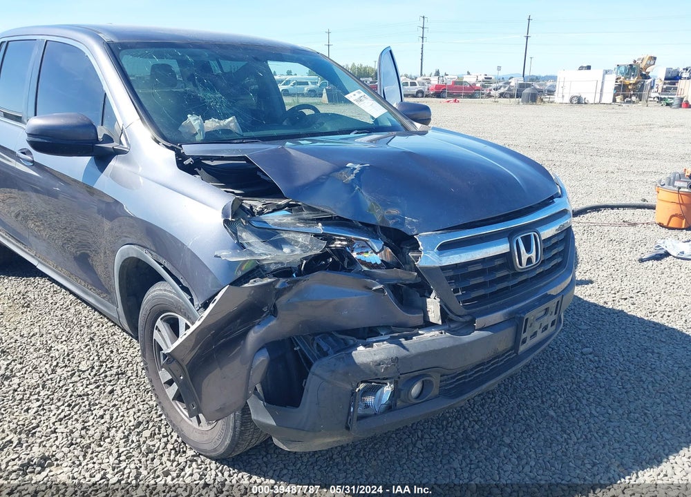 2017 HONDA RIDGELINE RTS VIN: 5FPYK3F41HB036714