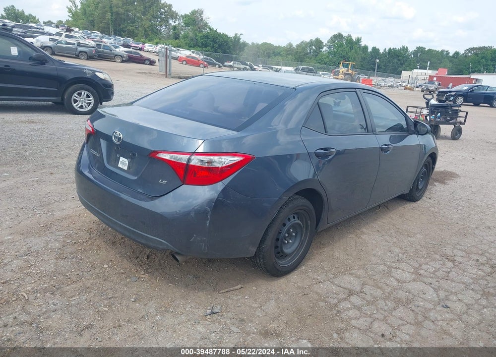 2014 TOYOTA COROLLA LE VIN: 2T1BURHE8EC048070