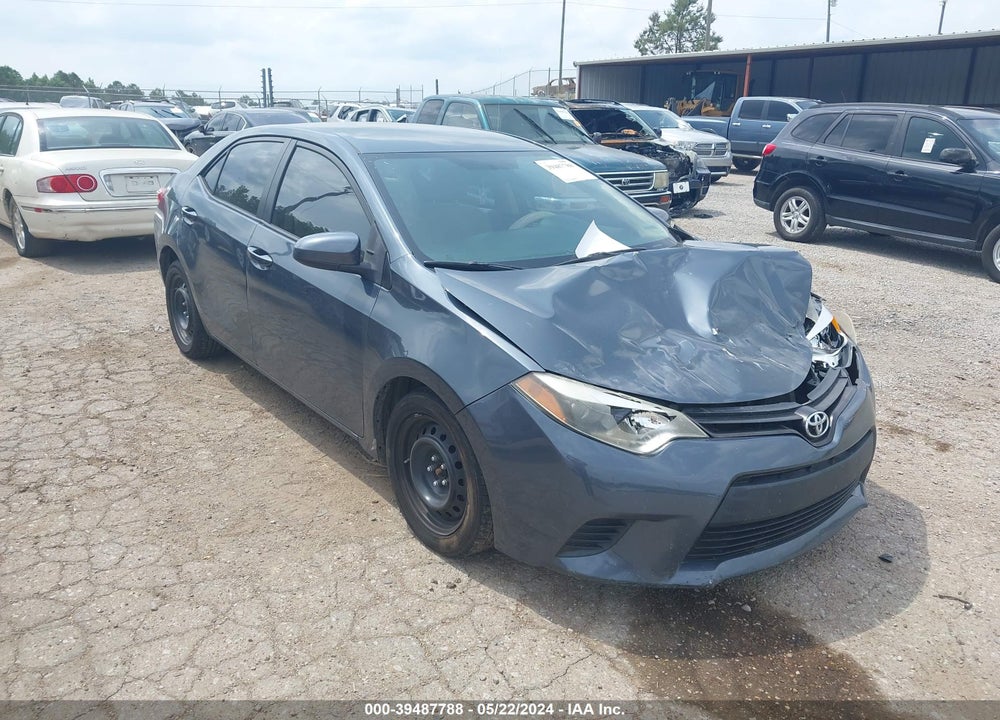 2014 TOYOTA COROLLA LE VIN: 2T1BURHE8EC048070