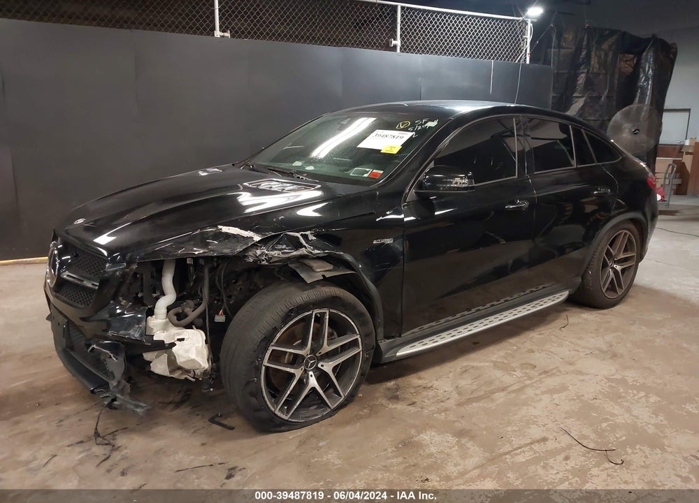 2019 MERCEDES-BENZ AMG GLE 43 COUPE 4MATIC VIN: 4JGED6EB8KA138210