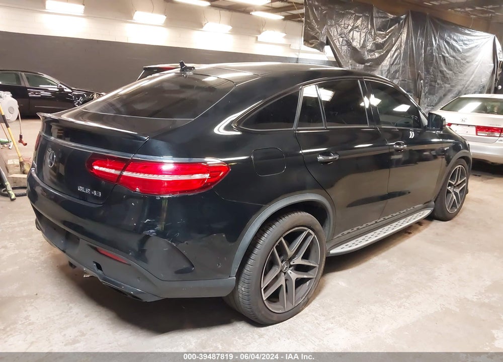 2019 MERCEDES-BENZ AMG GLE 43 COUPE 4MATIC VIN: 4JGED6EB8KA138210