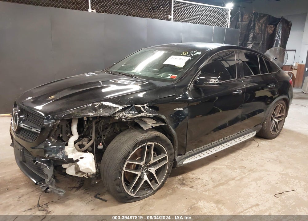2019 MERCEDES-BENZ AMG GLE 43 COUPE 4MATIC VIN: 4JGED6EB8KA138210