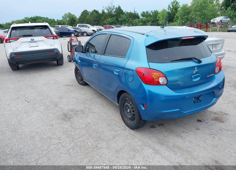 2015 MITSUBISHI MIRAGE DE VIN: ML32A3HJ8FH007537