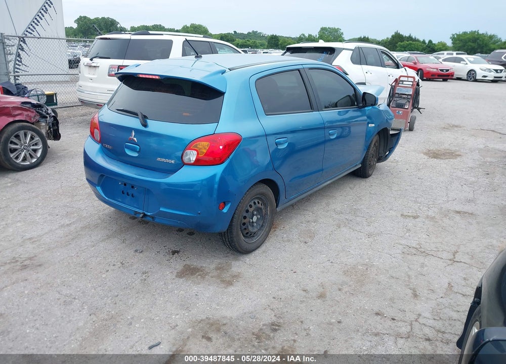 2015 MITSUBISHI MIRAGE DE VIN: ML32A3HJ8FH007537