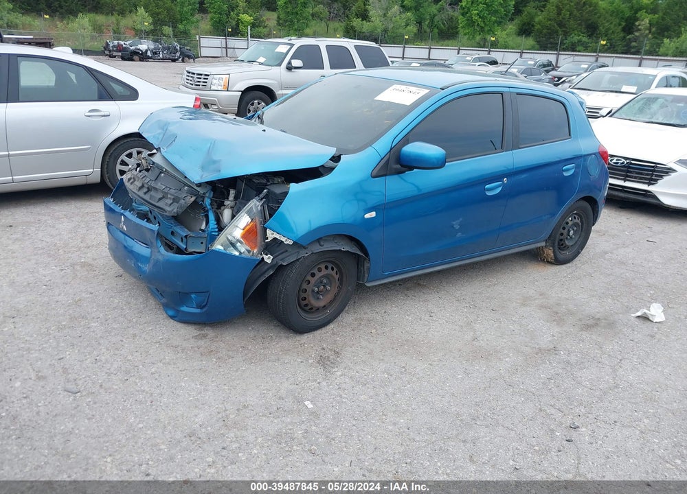 2015 MITSUBISHI MIRAGE DE VIN: ML32A3HJ8FH007537