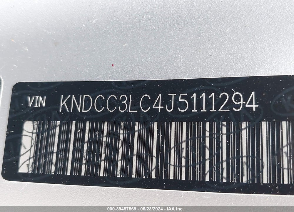 2018 KIA NIRO EX VIN: KNDCC3LC4J5111294