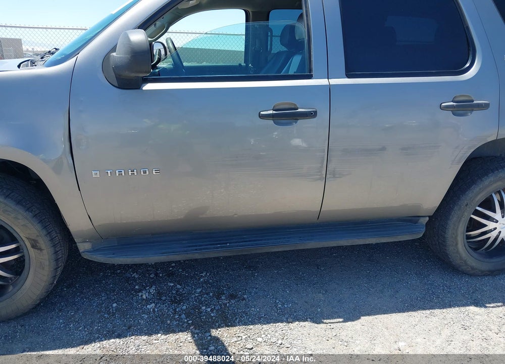 2009 CHEVROLET TAHOE COMMERCIAL FLEET VIN: 1GNFK13079R176579