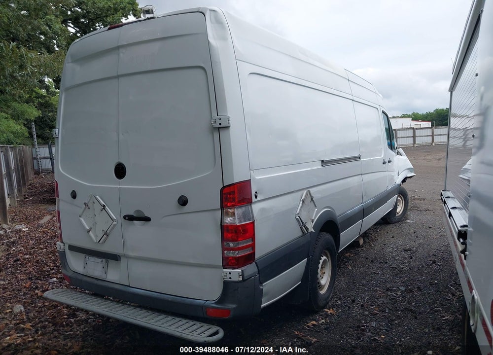 2012 MERCEDES-BENZ SPRINTER 2500 HIGH ROOF VIN: WD3PE8CB9C5706316