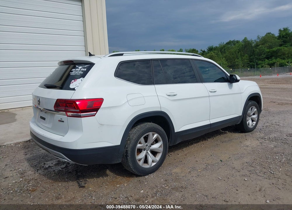 2018 VOLKSWAGEN ATLAS 3.6L V6 SE VIN: 1V2KR2CAXJC571055