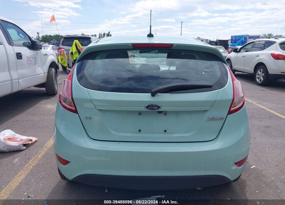 2018 FORD FIESTA SE VIN: 3FADP4EJ0JM142830