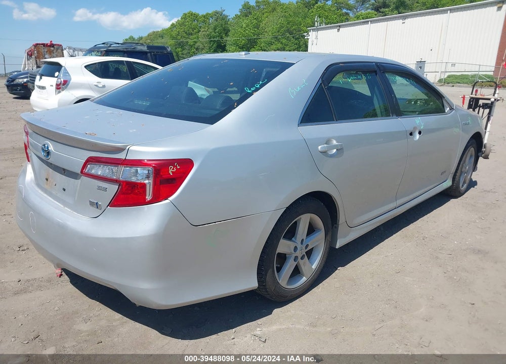 2014 TOYOTA CAMRY HYBRID SE LIMITED EDITION VIN: 4T1BD1FK1EU118517