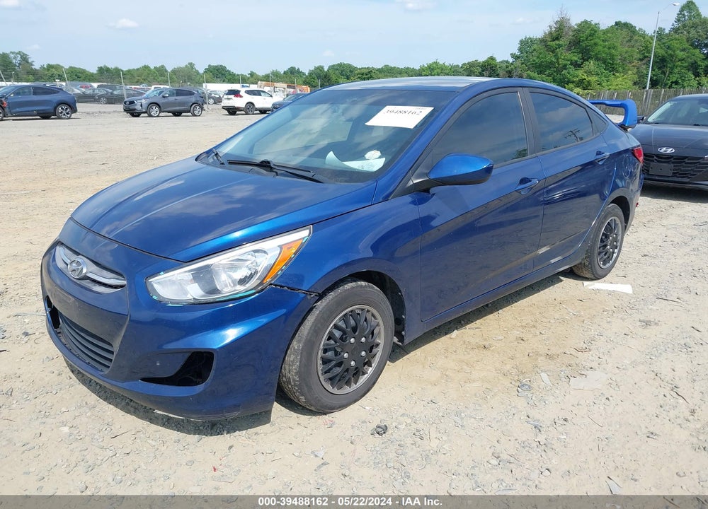 2017 HYUNDAI ACCENT SE VIN: KMHCT4AE1HU317372