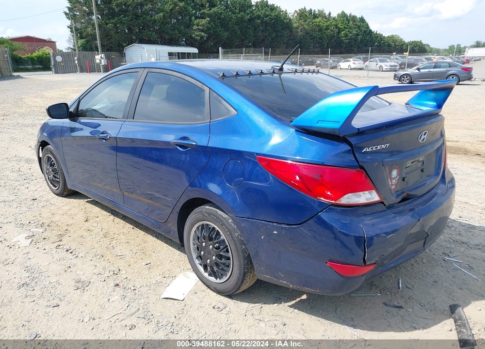 2017 HYUNDAI ACCENT SE VIN: KMHCT4AE1HU317372