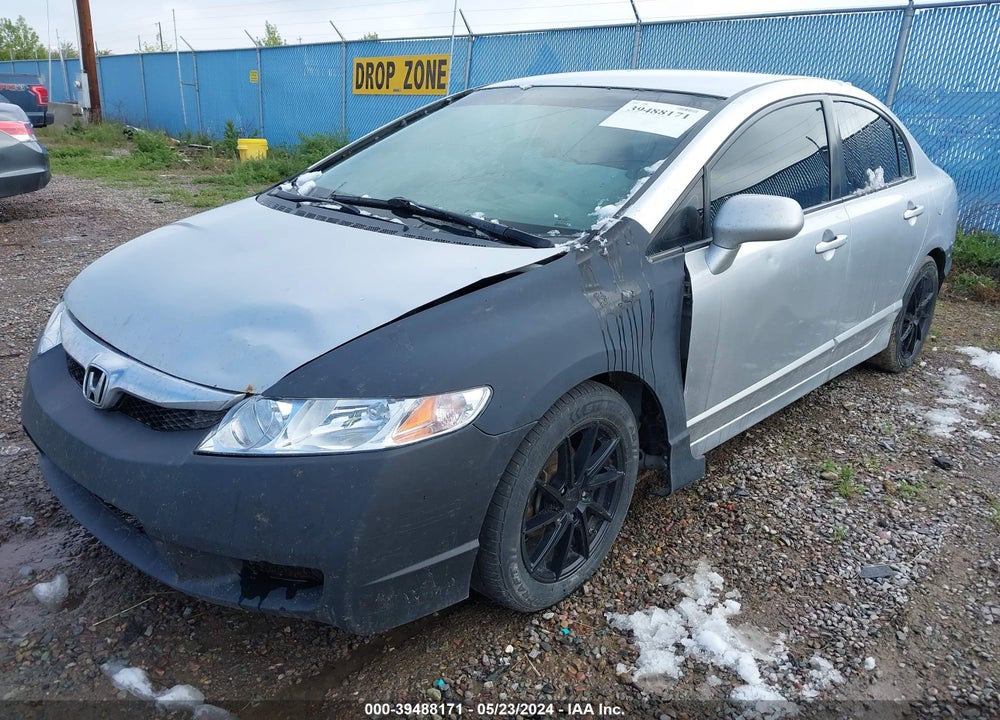 2009 HONDA CIVIC LX VIN: 2HGFA165X9H320811