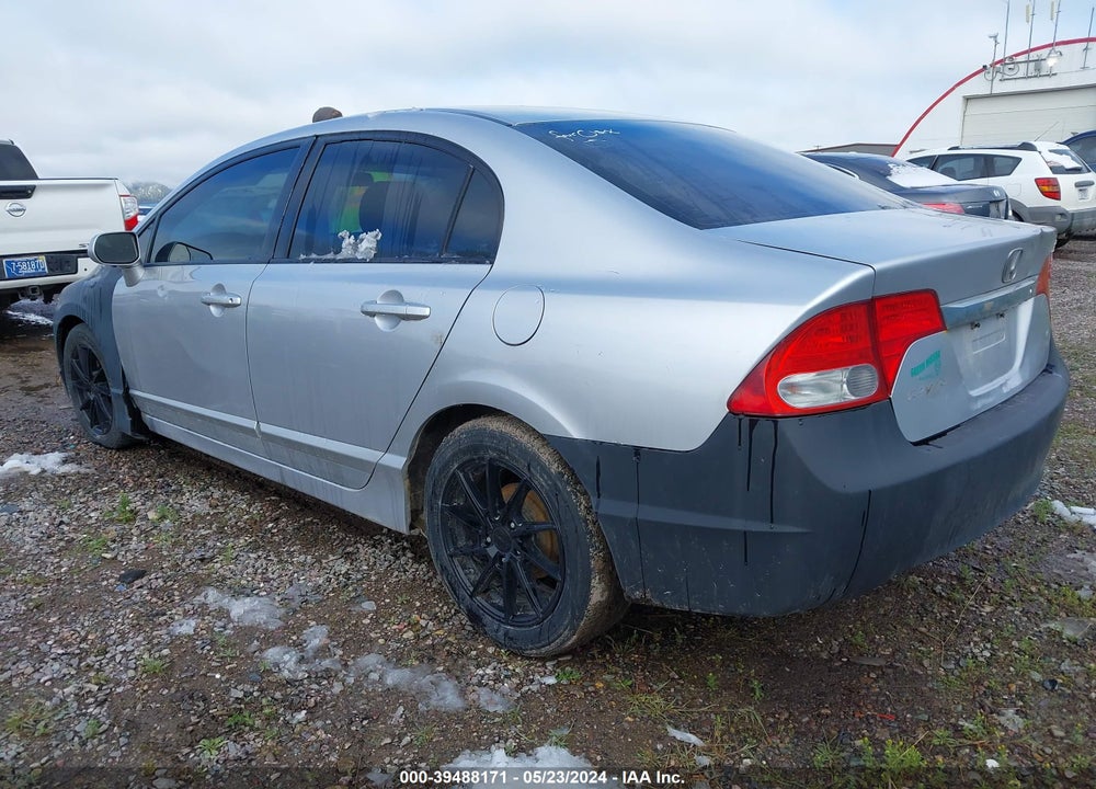 2009 HONDA CIVIC LX VIN: 2HGFA165X9H320811
