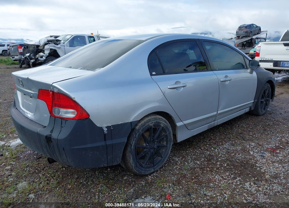 2009 HONDA CIVIC LX VIN: 2HGFA165X9H320811