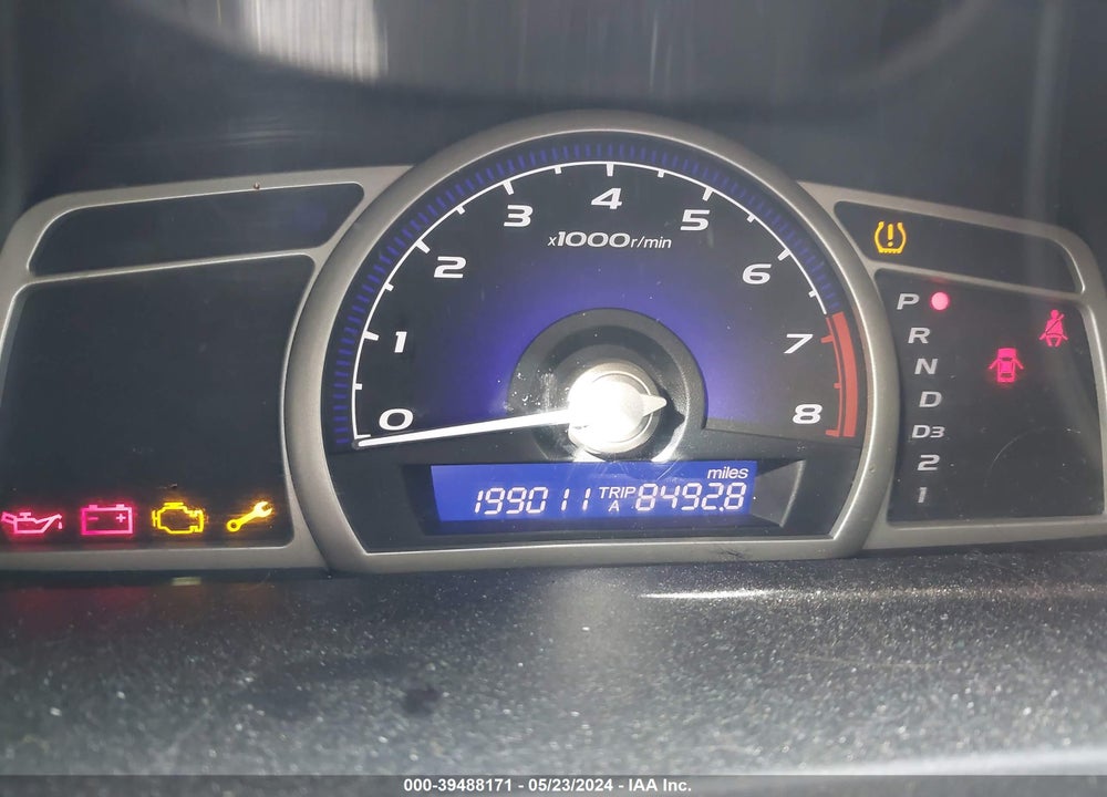 2009 HONDA CIVIC LX VIN: 2HGFA165X9H320811