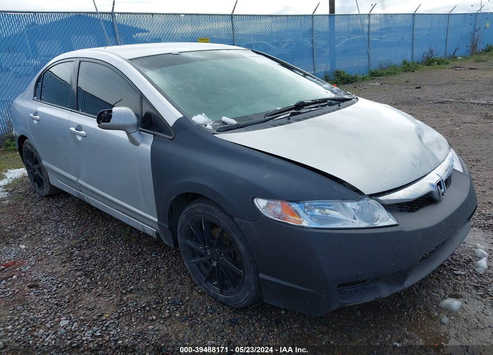 2009 HONDA CIVIC LX VIN: 2HGFA165X9H320811