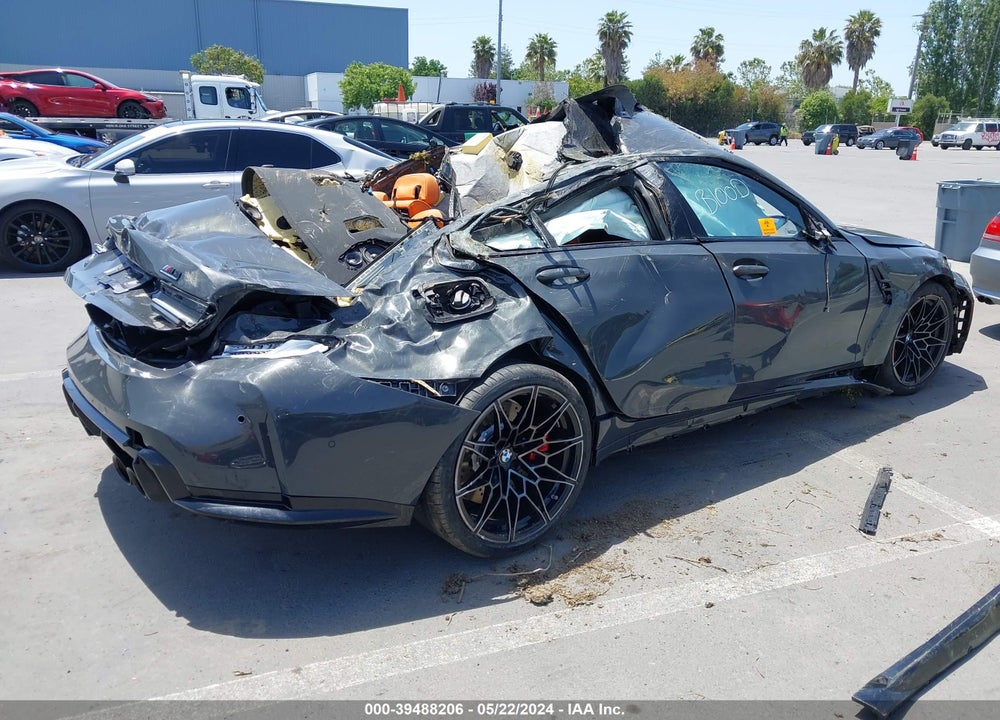 2024 BMW M3 COMPETITION VIN: WBS33AY0XRFS46913