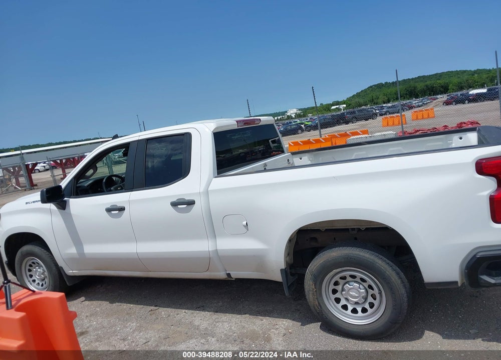 2021 CHEVROLET SILVERADO 1500 2WD DOUBLE CAB STANDARD BED WT VIN: 1GCRWAEH5MZ367682