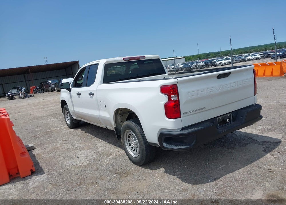 2021 CHEVROLET SILVERADO 1500 2WD DOUBLE CAB STANDARD BED WT VIN: 1GCRWAEH5MZ367682