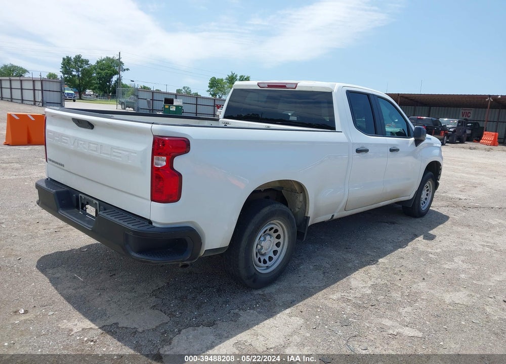 2021 CHEVROLET SILVERADO 1500 2WD DOUBLE CAB STANDARD BED WT VIN: 1GCRWAEH5MZ367682