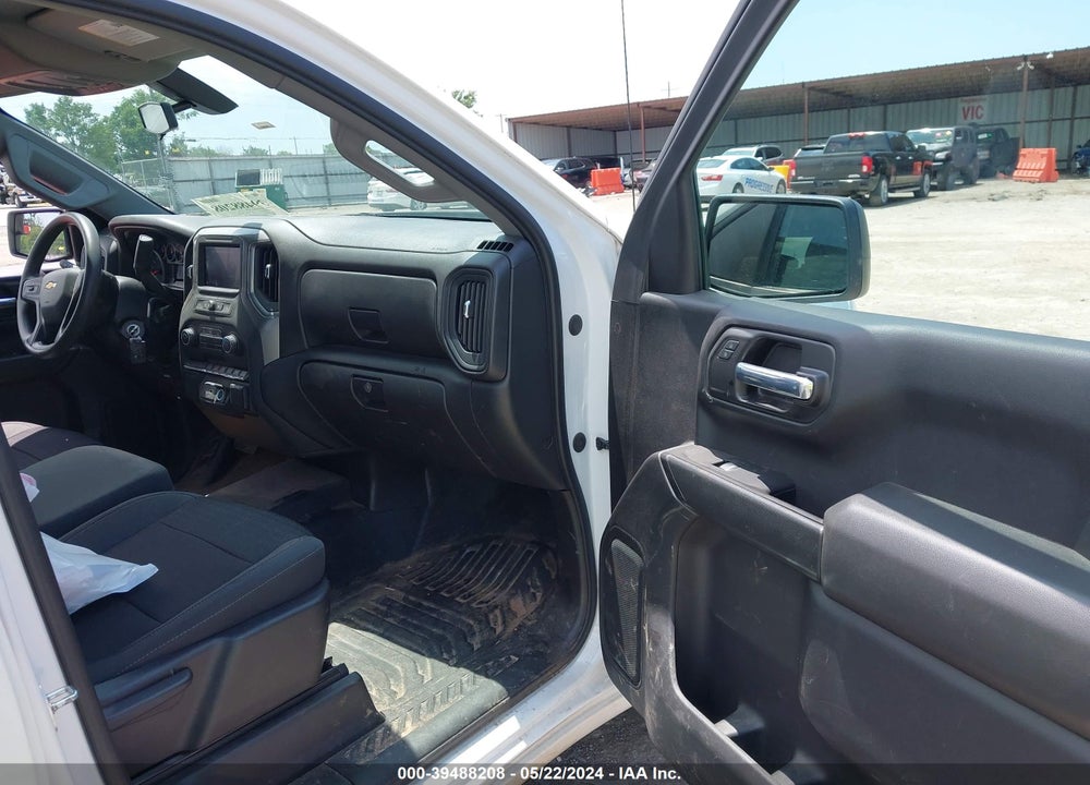 2021 CHEVROLET SILVERADO 1500 2WD DOUBLE CAB STANDARD BED WT VIN: 1GCRWAEH5MZ367682