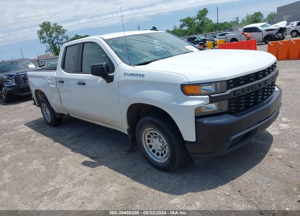 2021 CHEVROLET SILVERADO 1500 2WD DOUBLE CAB STANDARD BED WT VIN: 1GCRWAEH5MZ367682