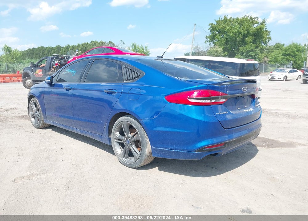 2017 FORD FUSION SPORT VIN: 3FA6P0VP9HR256375